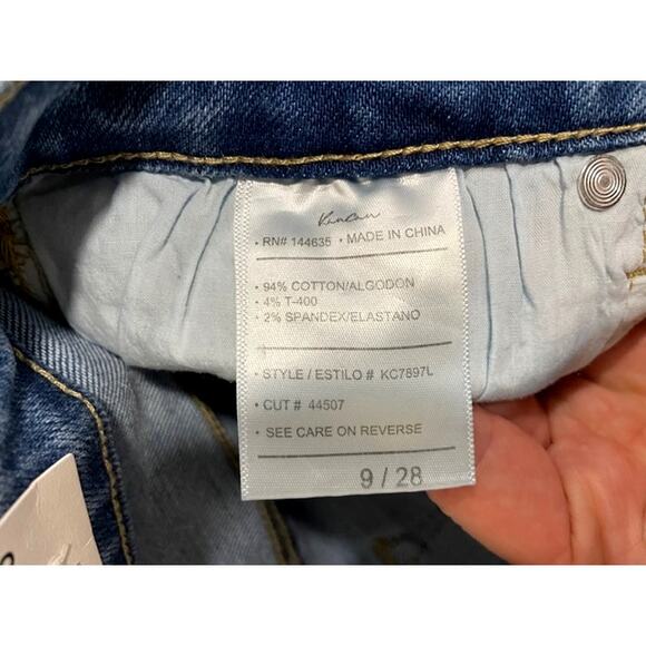 NWT Kancan Amayah High Rise Super Flare Jeans Womens 9/28 - Picture 8 of 12